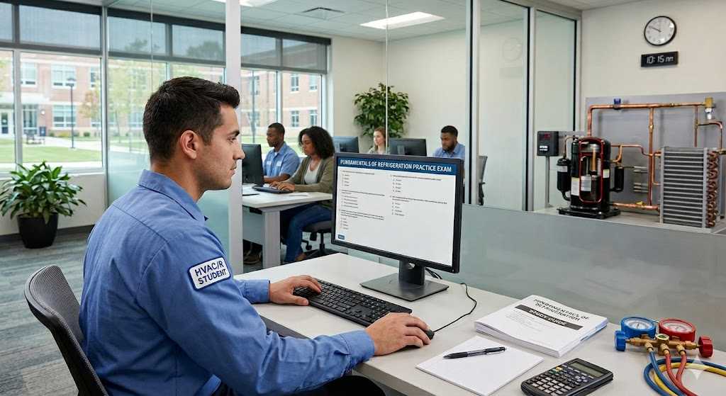 Fundamentals of Refrigeration Practice Test Banner