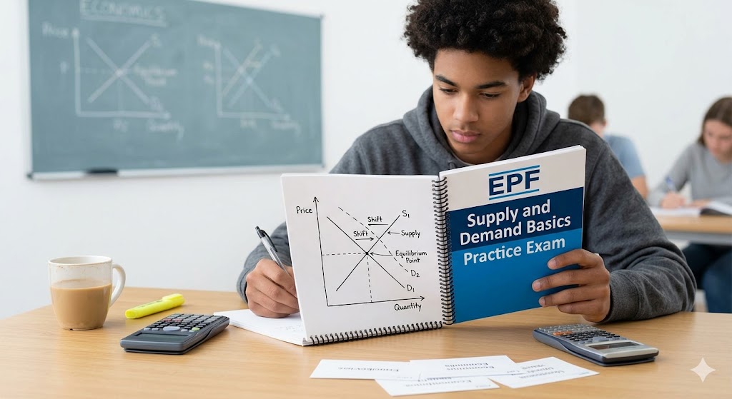 EPF Supply and Demand Basics Practice Test Banner