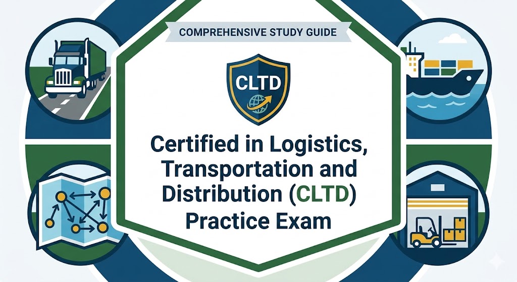Certified in Logistics, Transportation and Distribution (CLTD) Practice Test Banner