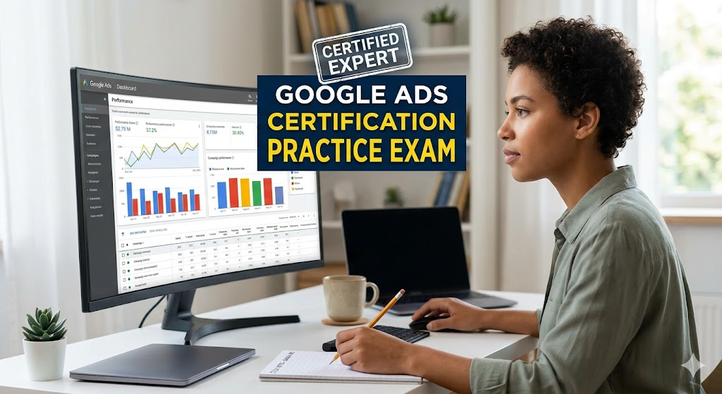Google Ads Certification Practice Test Banner