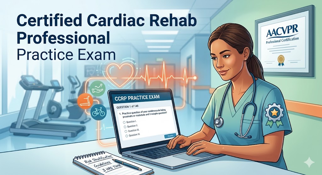 Certified Cardiac Rehabilitation Professional (CCRP) Practice Test Banner