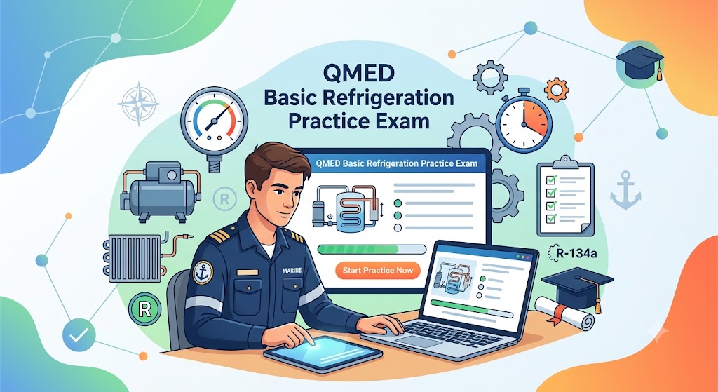QMED Basic Refrigeration Practice Test Banner