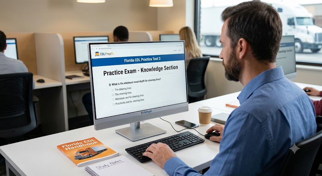 Florida CDL Practice Test 2 Banner