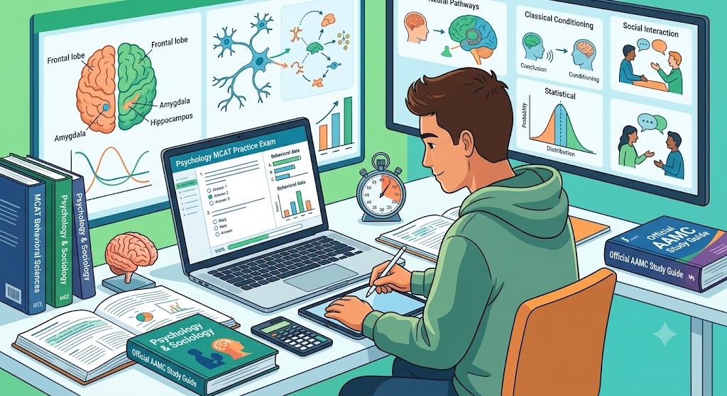 Psychology MCAT Practice Exam Banner