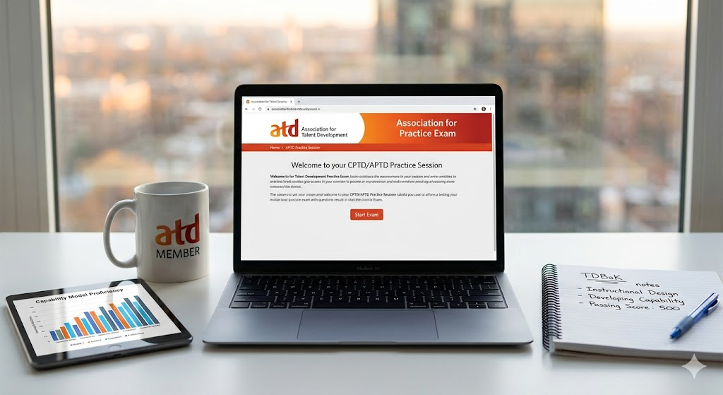 Association for Talent Development (ATD) Practice Exam Banner