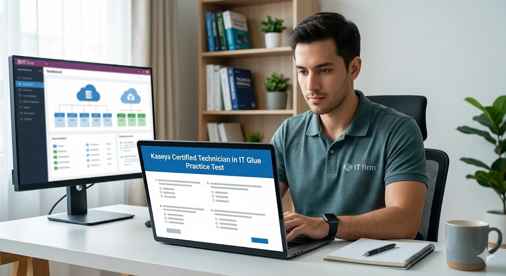Kaseya Certified Technician in IT Glue Practice Test Banner