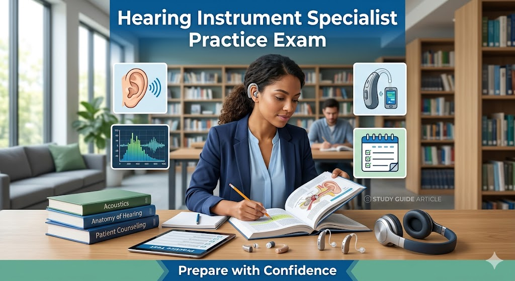 Hearing Instrument Specialist Practice Exam Banner