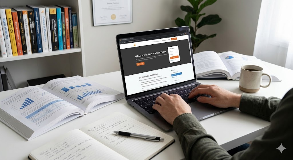 Google Analytics 4 (GA4) Certification Practice Exam Banner