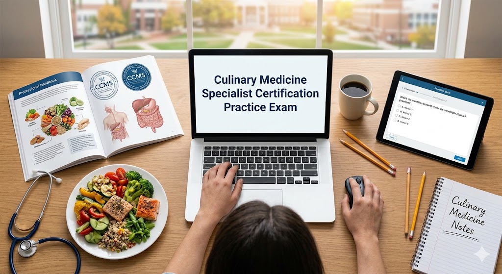 Culinary Medicine Specialist Certification Practice Exam Banner