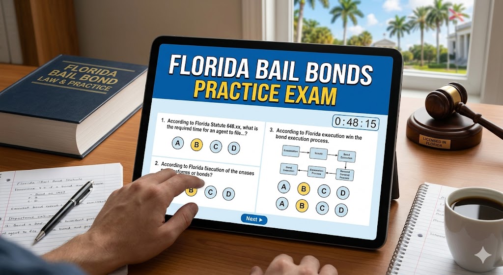 Florida Bail Bonds Practice Exam Banner