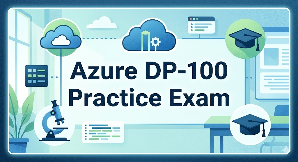 Azure DP-100 Practice Exam Banner