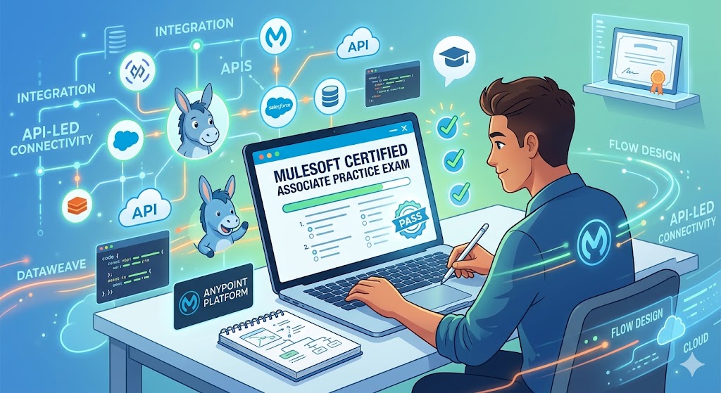 MuleSoft Certified Associate Practice Exam Banner