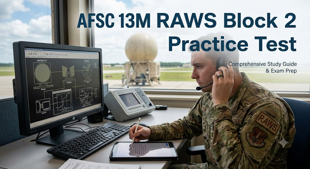AFSC 13M RAWS Maintenance – Block 2 Practice Test Banner