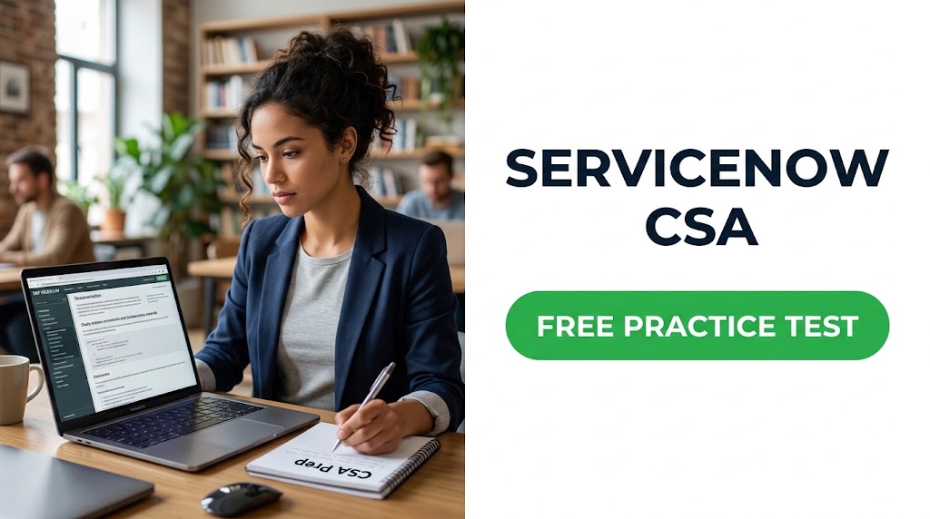 Servicenow Practice Test & Exam Prep Banner