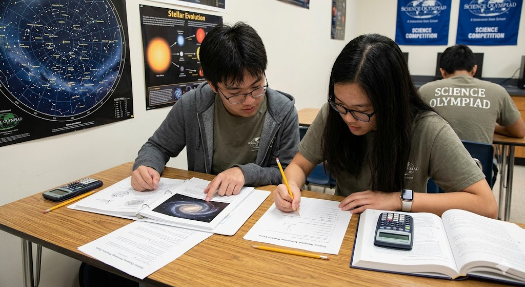 Astronomy Science Olympiad Master Practice Test Banner