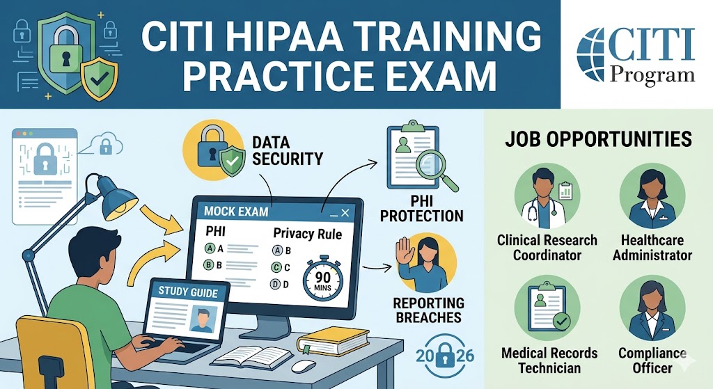 CITI HIPAA Training Practice Test Banner