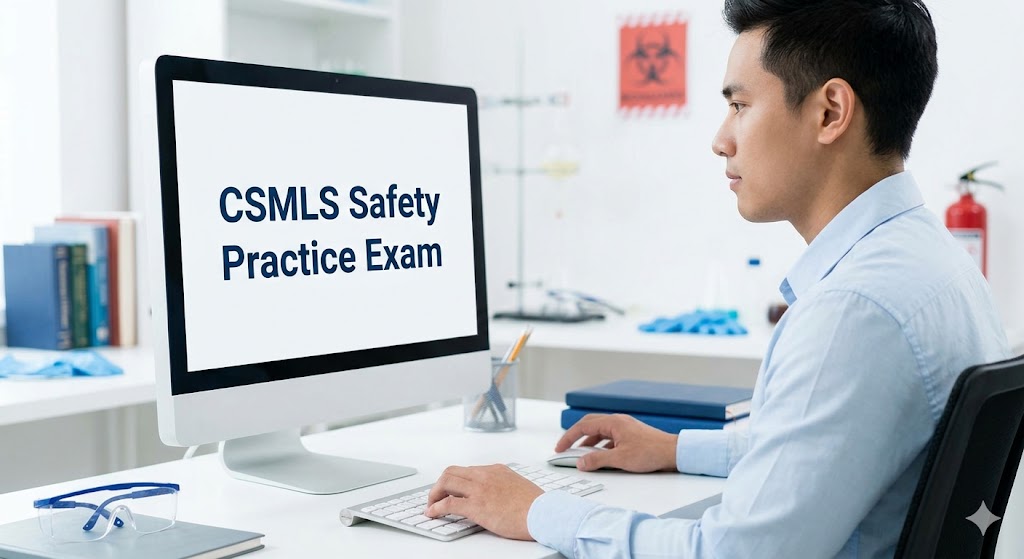 CSMLS Safety Practice Test Banner