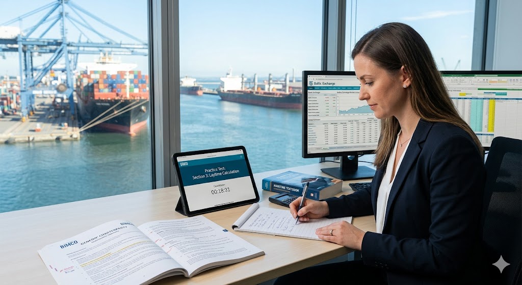 Chartering & Brokerage Practice Test Banner