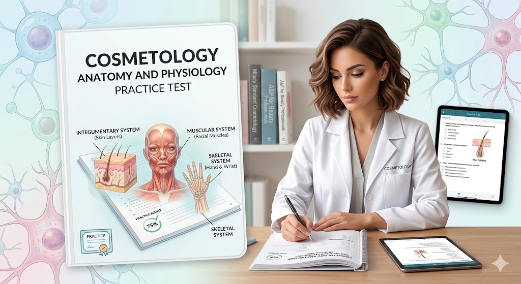 Cosmetology Anatomy & Physiology Practice Test Banner
