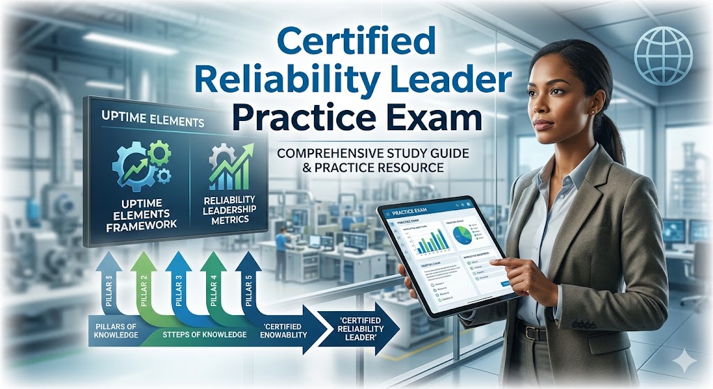 Certified Reliability Leader (CRL) Banner