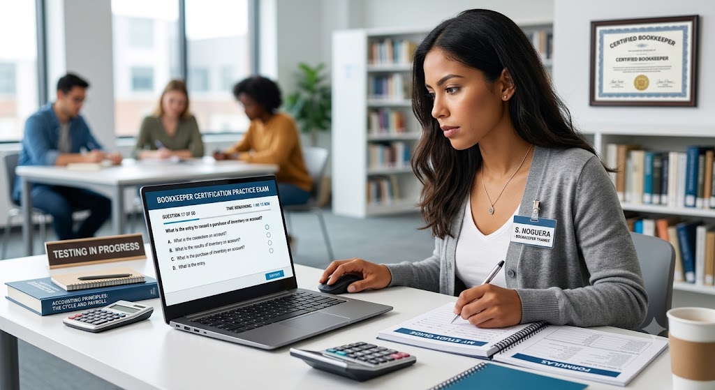 Bookkeeper Certification Practice Test & Exam Prep Banner