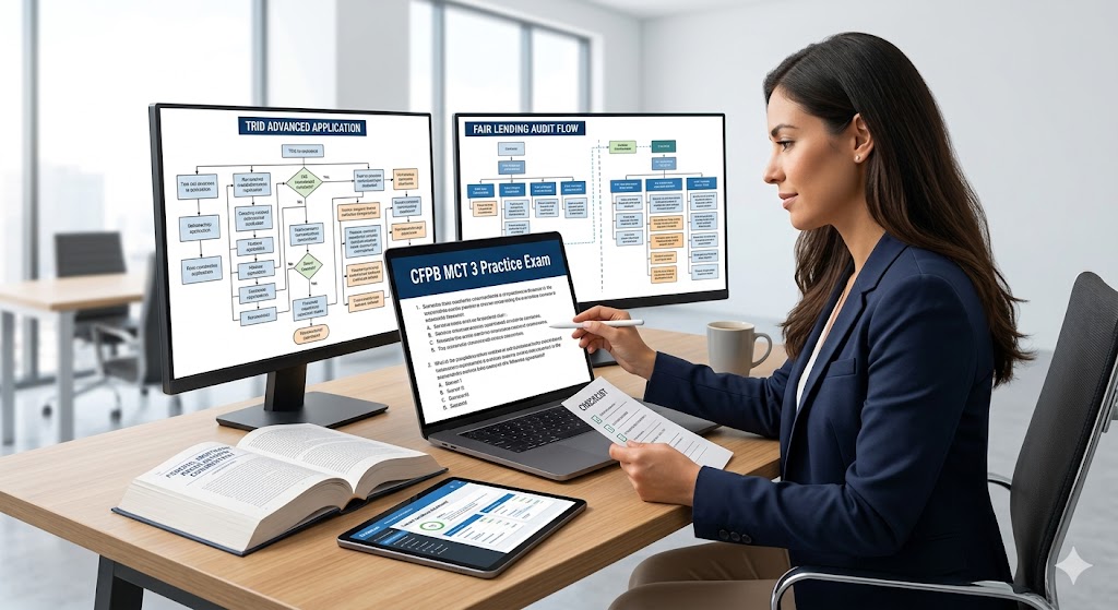CFPB Mortgage Compliance Training (MCT) 3 Practice Test Banner