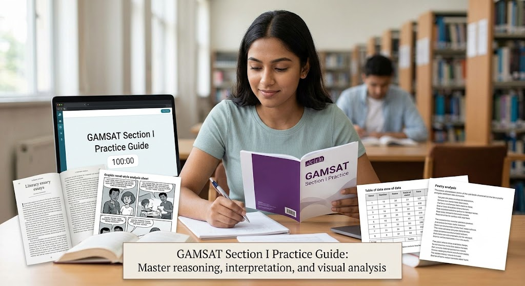 GAMSAT Section I Practice Test 2026 Banner