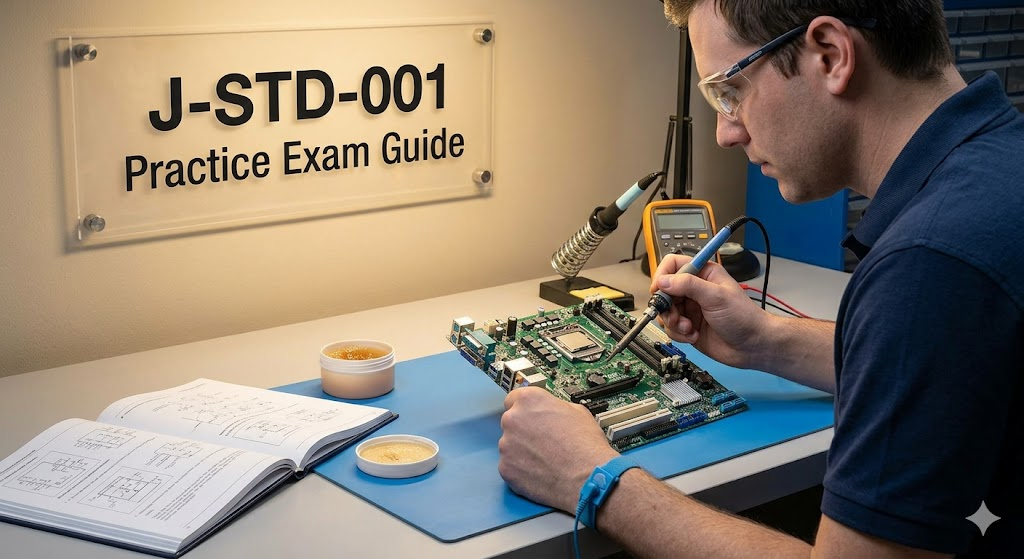 IPC Requirements for Soldered Electrical and Electronic Assemblies (J-STD-001) Practice Test Banner