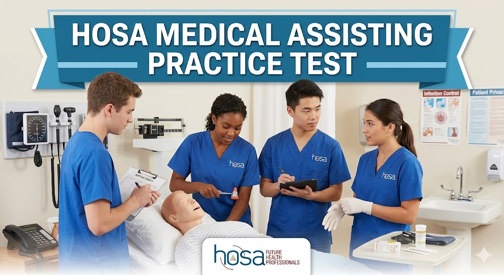 HOSA Medical Assisting Practice Test Banner