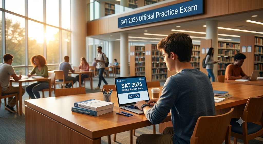 SAT Practice Test 2026 Official (40+ Free PDF) Banner