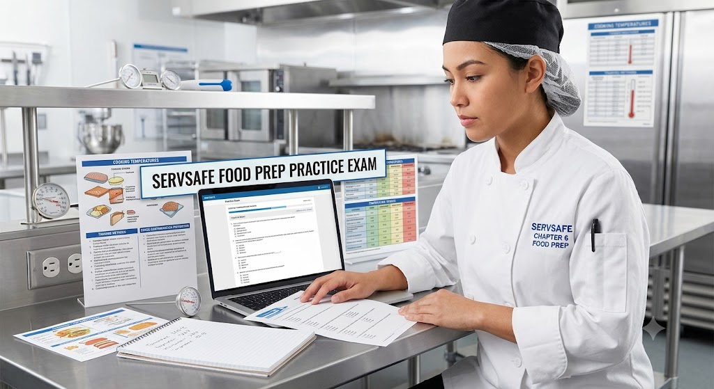 ServSafe Practice Test Chapter 6 – Food Preparation Banner