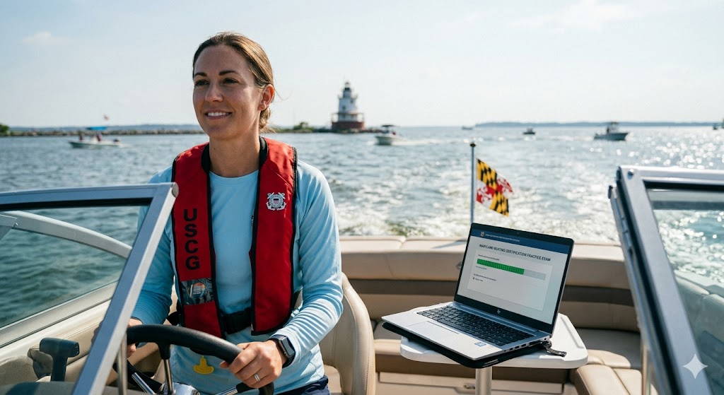 Maryland Boating Certification Practice Banner