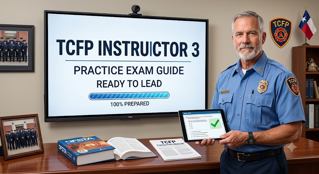 TCFP Instructor 3 Practice Exam Guide Banner