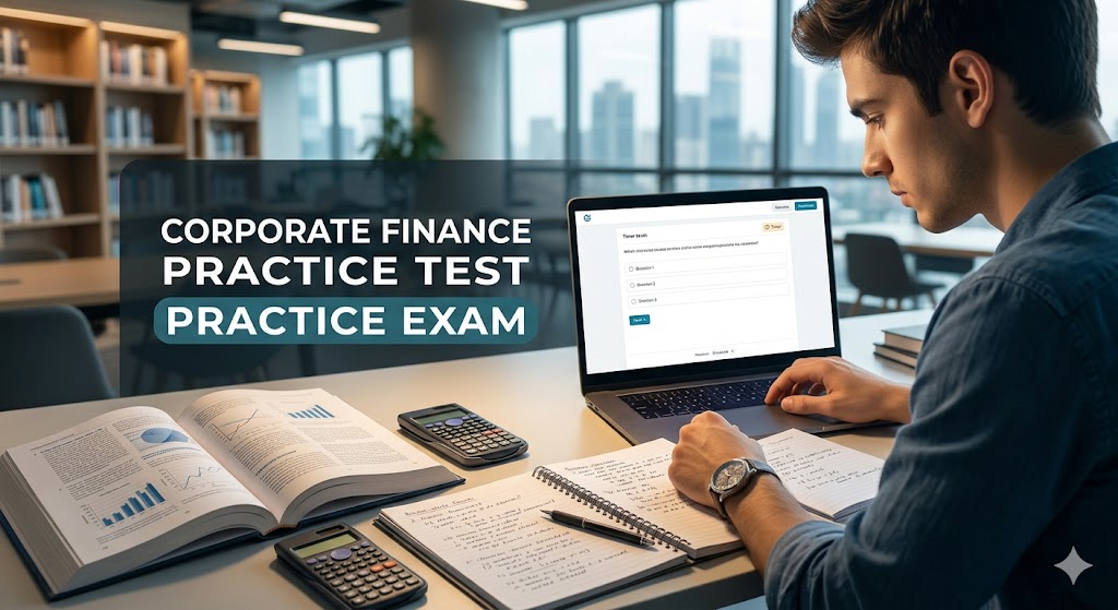 Corporate Finance Practice Test Banner