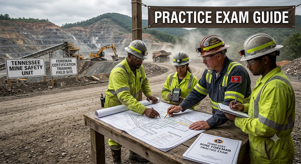 Tennessee Mine Foreman Practice Test Banner