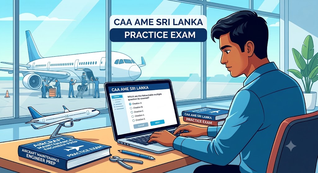 CAA AME Practice Test & Exam Prep | Sri Lanka Banner