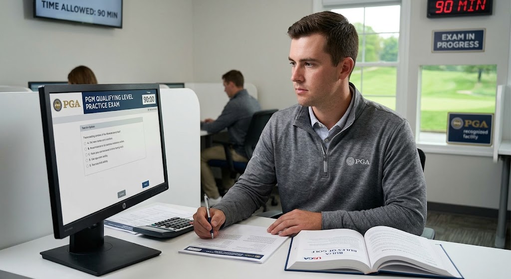 PGA Associate PGM Qualifying Level Practice Test Banner