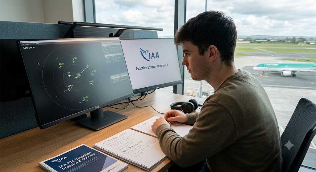 Iaa ATC Practice Test & Exam Prep | Ireland Banner