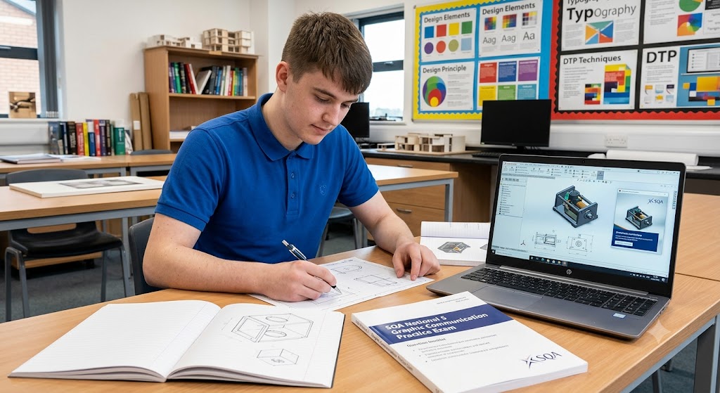 SQA National 5 Geography Practice Exam Banner