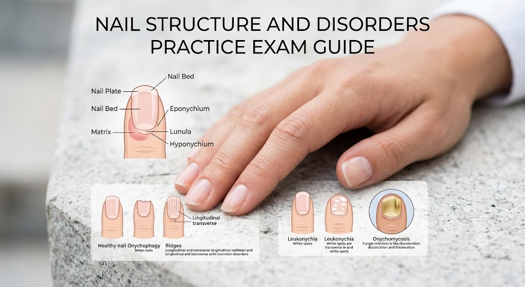 Nail Structure, Disorders and Diseases Practice Test Banner