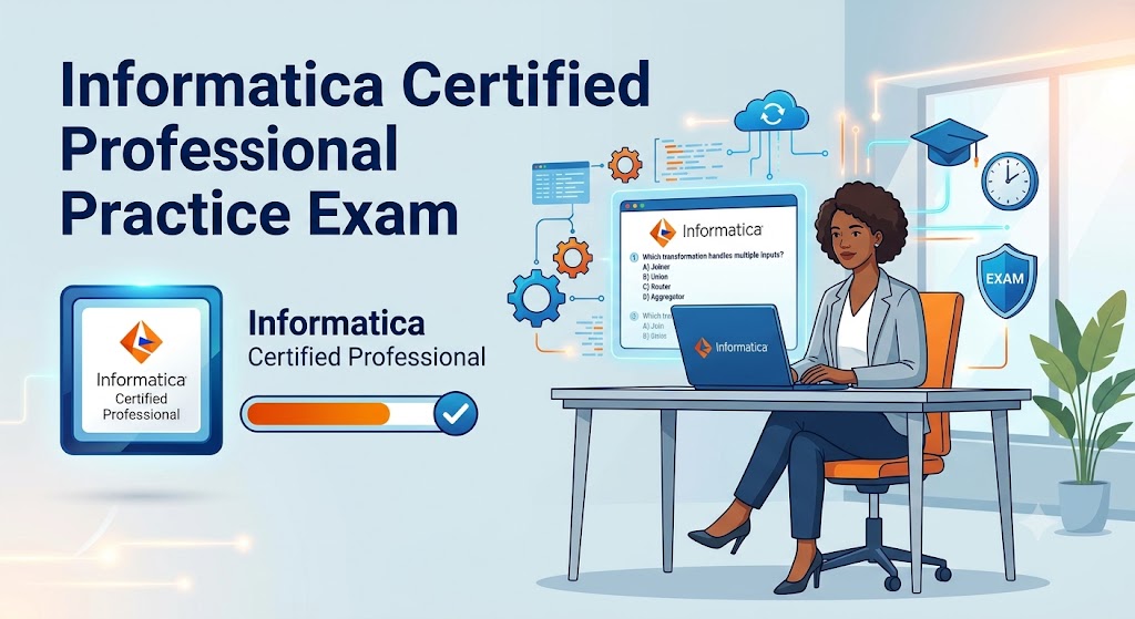 Informatica Practice Test & Exam Prep Banner
