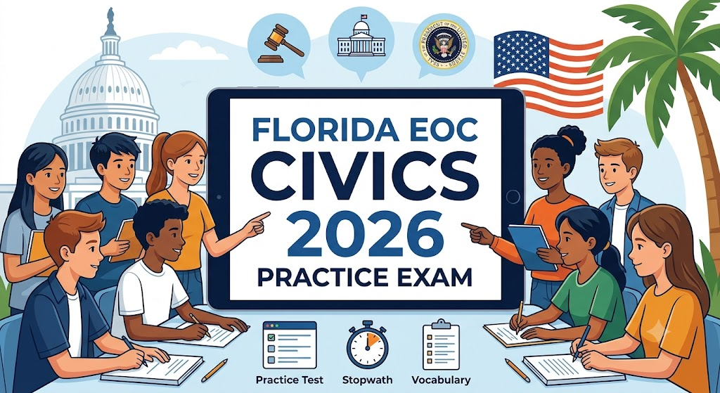 Florida EOC Civics Practice Test 2026 [UPDATED] Banner