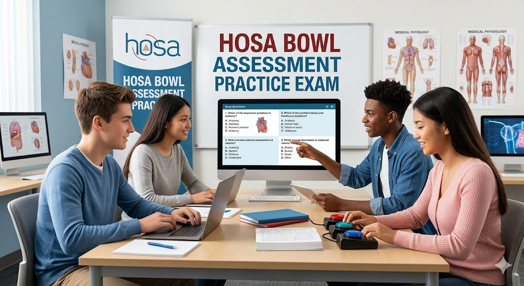HOSA Bowl Assessment Practice Test Banner