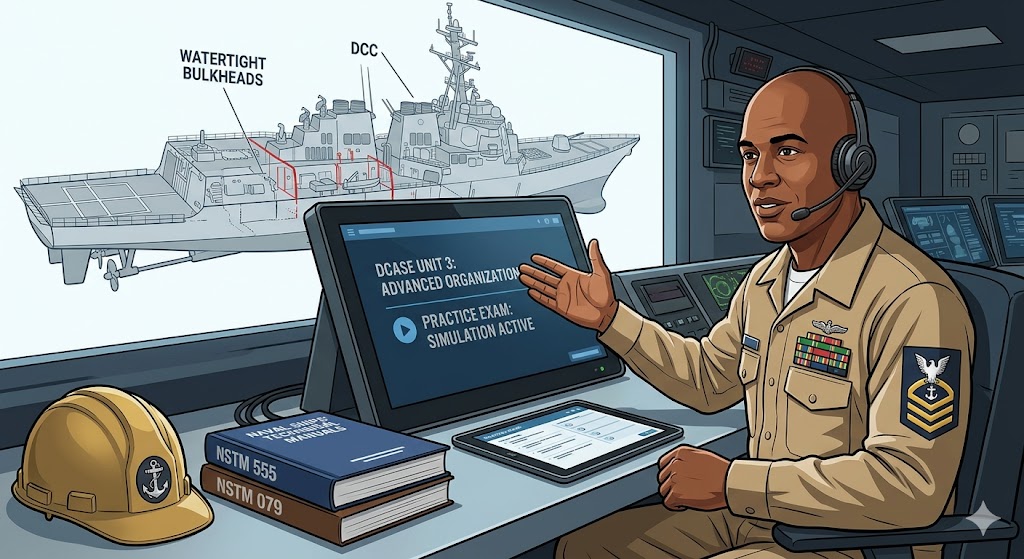 Damage Control Assistant / Senior Enlisted (DCASE) Unit 3 Practice Test Banner