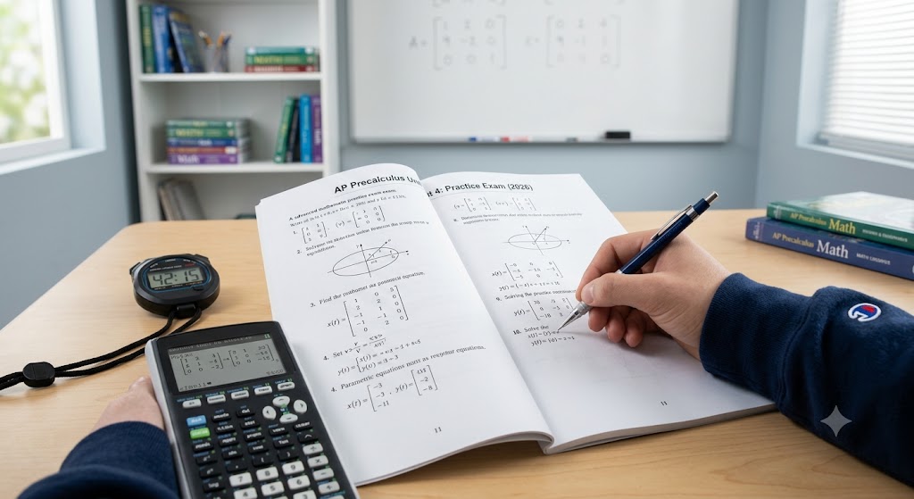 Unit 4 AP Precalculus Practice Test 2026 Banner