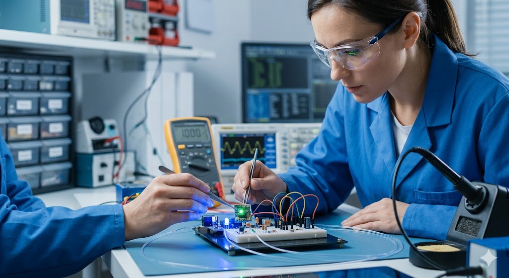 Opto-Electronics Certification Practice Exam Banner