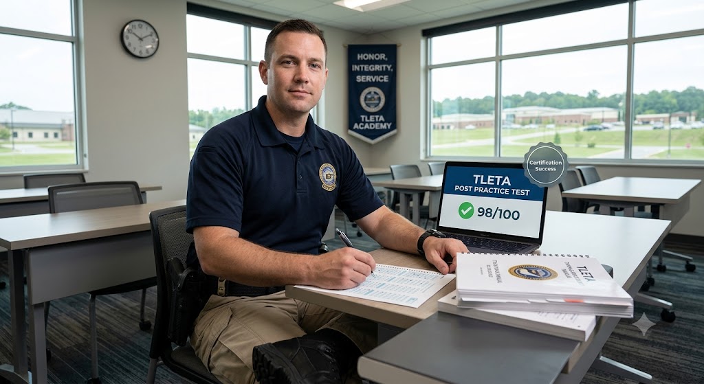TLETA Peace Officer Standards and Training (POST) Practice Test Banner