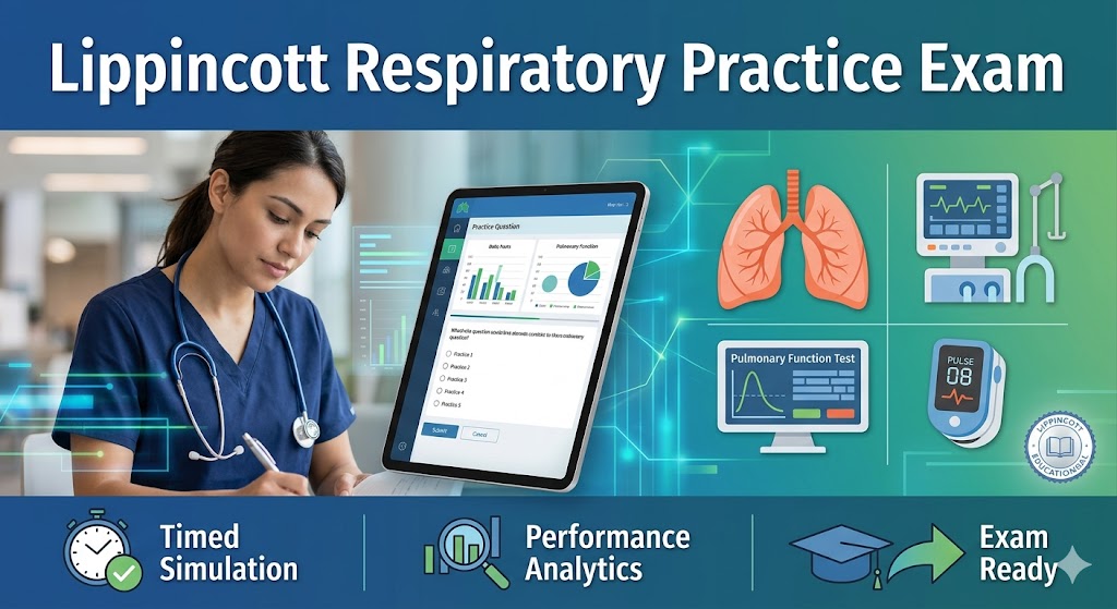 Lippincott Respiratory Practice Exam Banner
