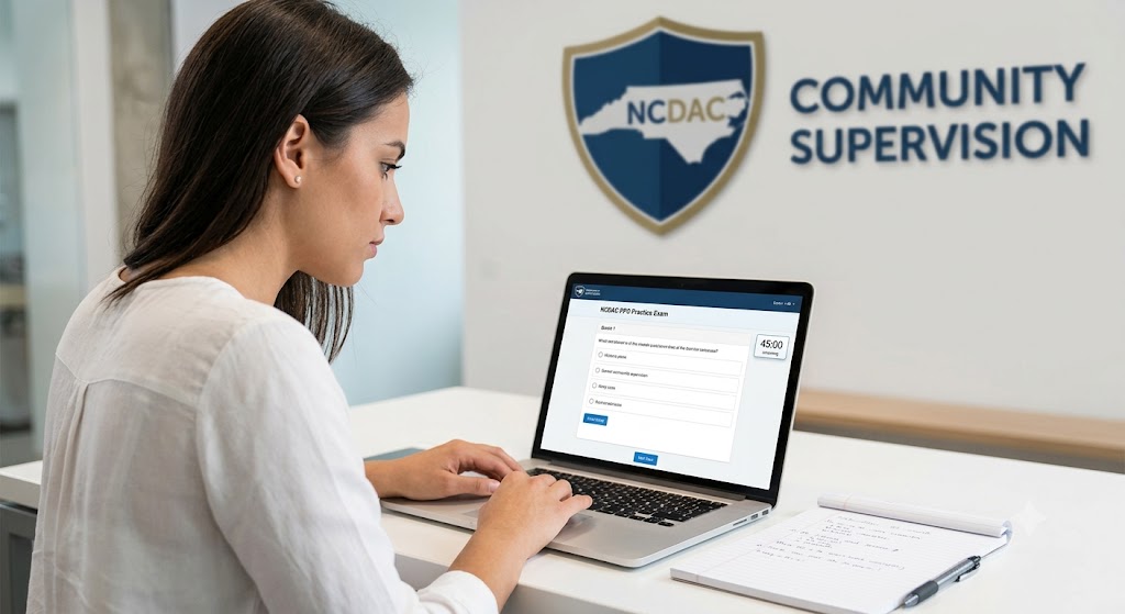 NCDAC Probation & Parole Officer Practice Exam Banner