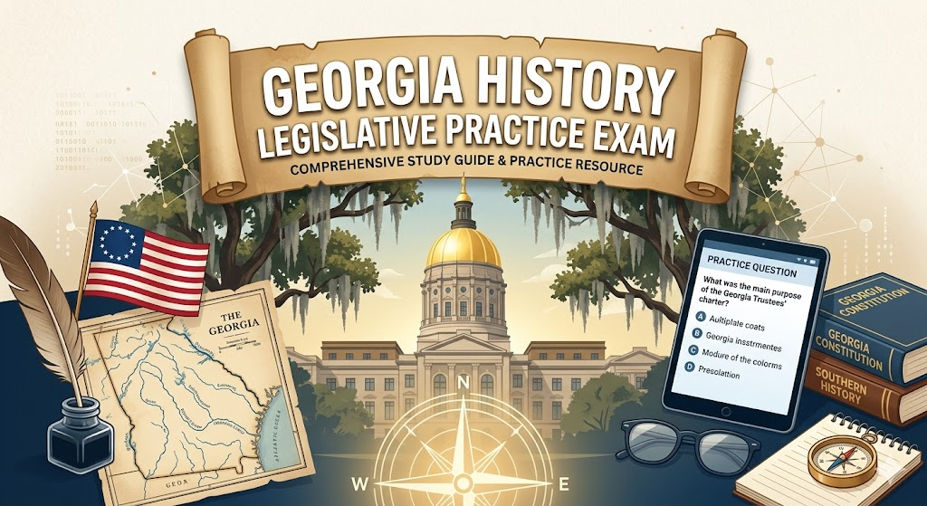Georgia History Legislative Practice Test Banner